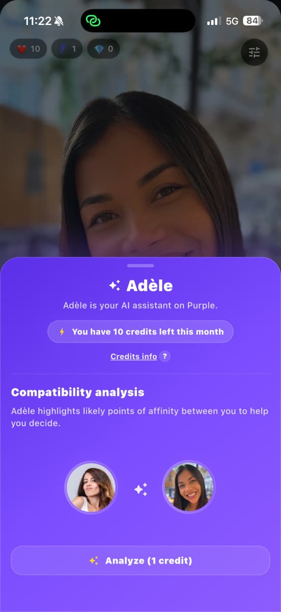 Analizar un perfil con Adèle