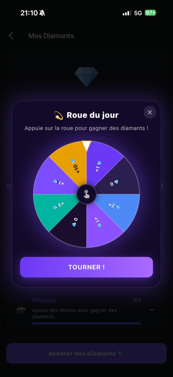 La roue des diamants