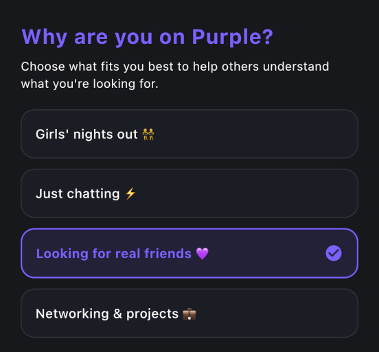 Why I’m here info