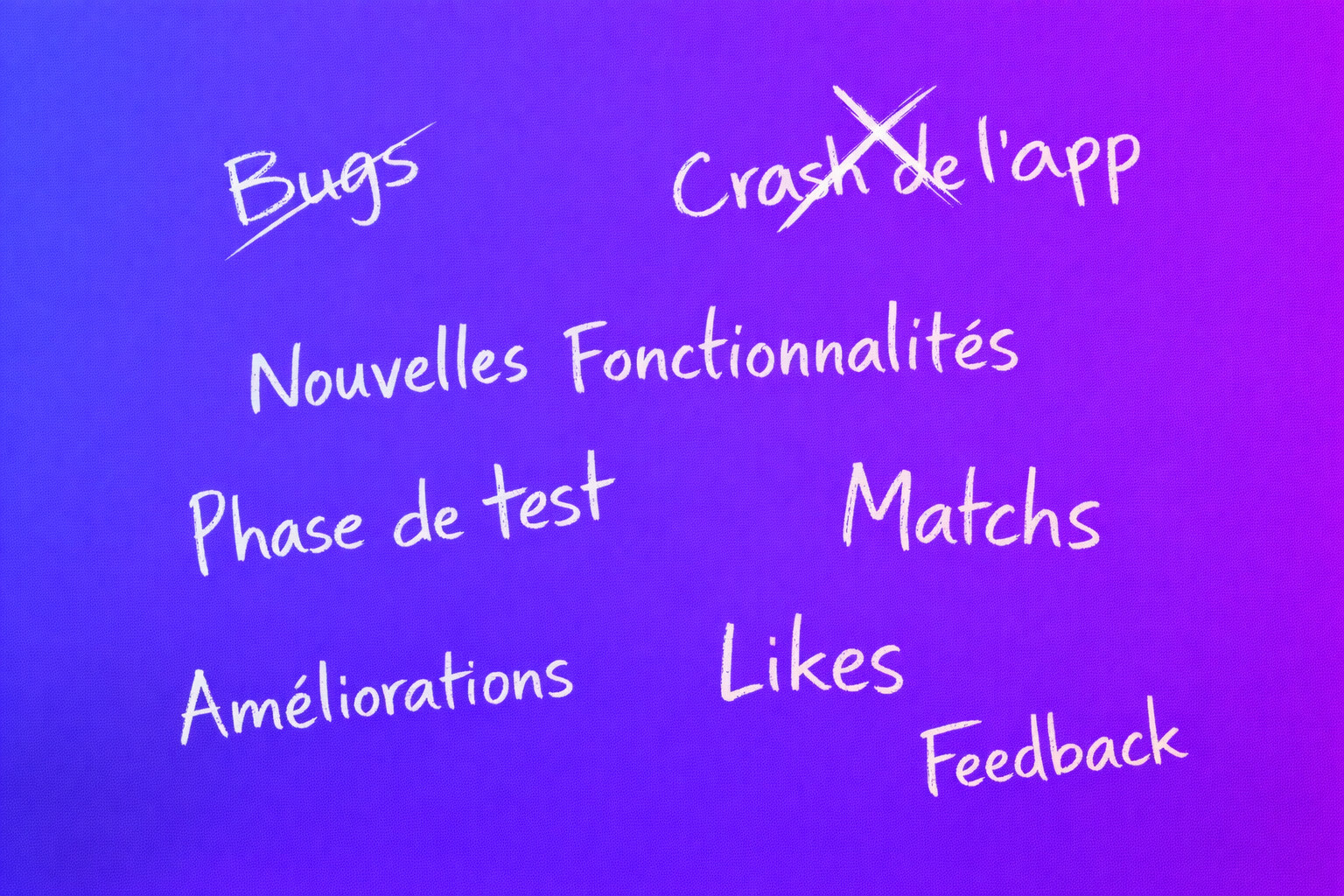 Dans les coulisses du lancement de Purple