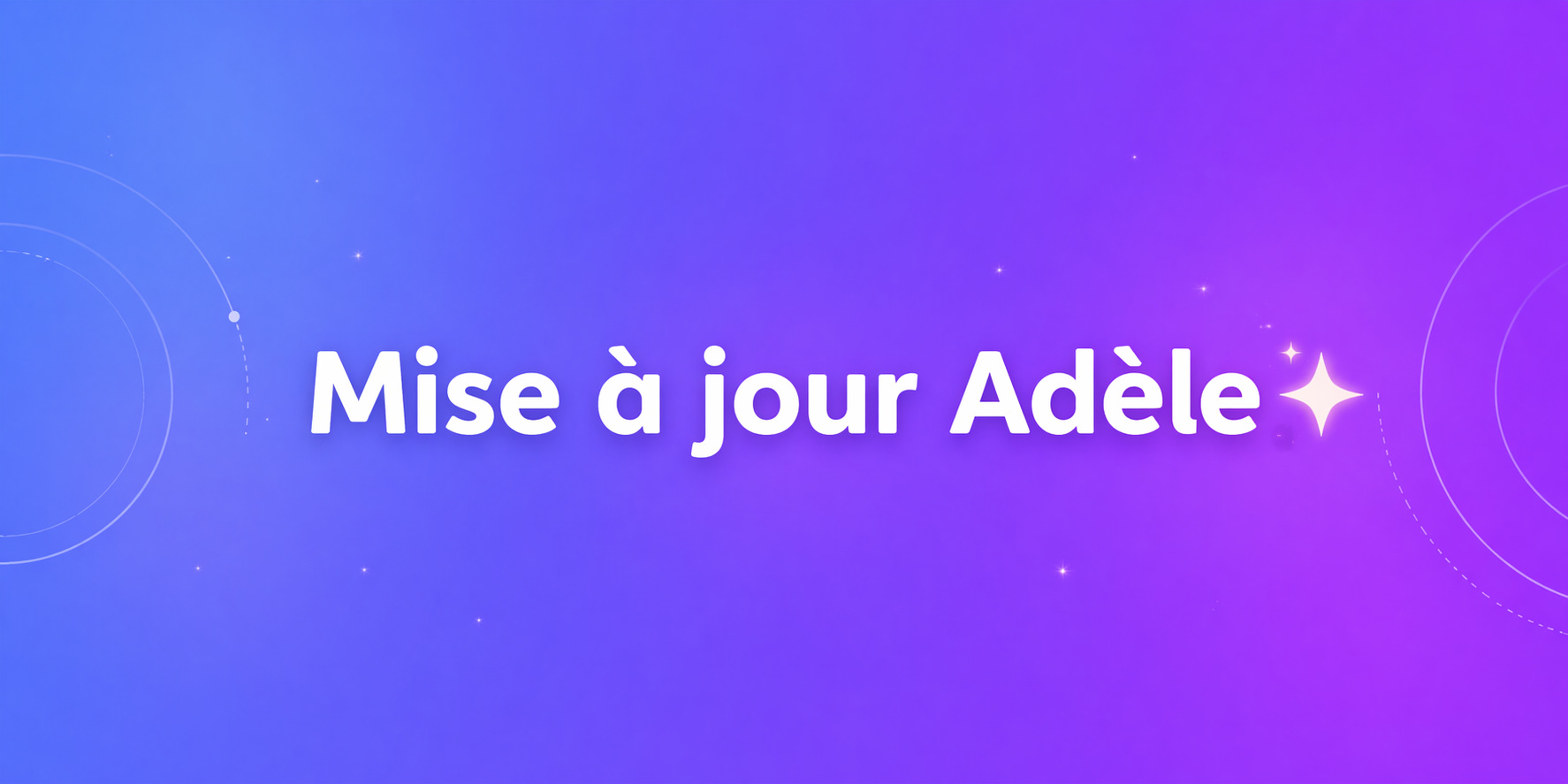 Nouvelle étape pour Purple avec la mise à jour Adèle 💜